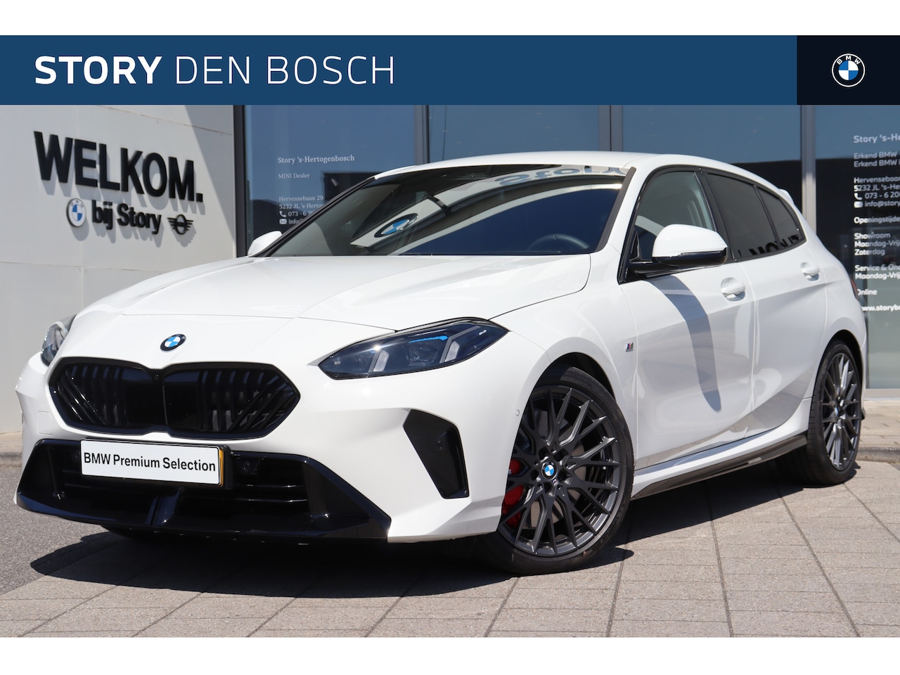 BMW 1-serie - 120 M Sport Automaat / Sportstoelen / Adaptieve LED / M Adaptief onderstel / Comfort Acces - AutoWereld.nl