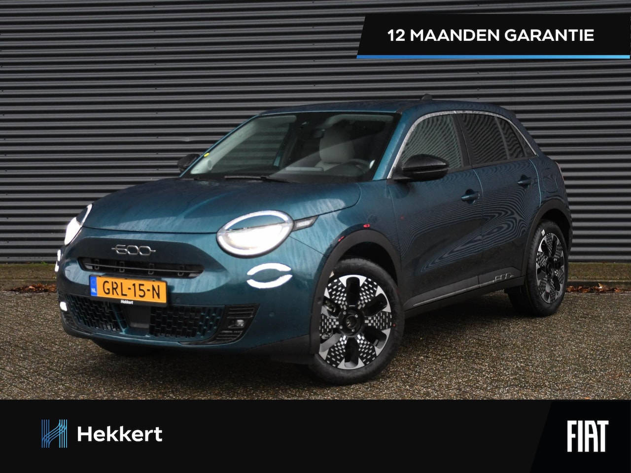 Fiat 600 - La Prima 1.2 Hybrid 100pk Automaat NAVI | ADAP. CRUISE | MASSAGE | LEDER | 18''LM | ELEK. - AutoWereld.nl