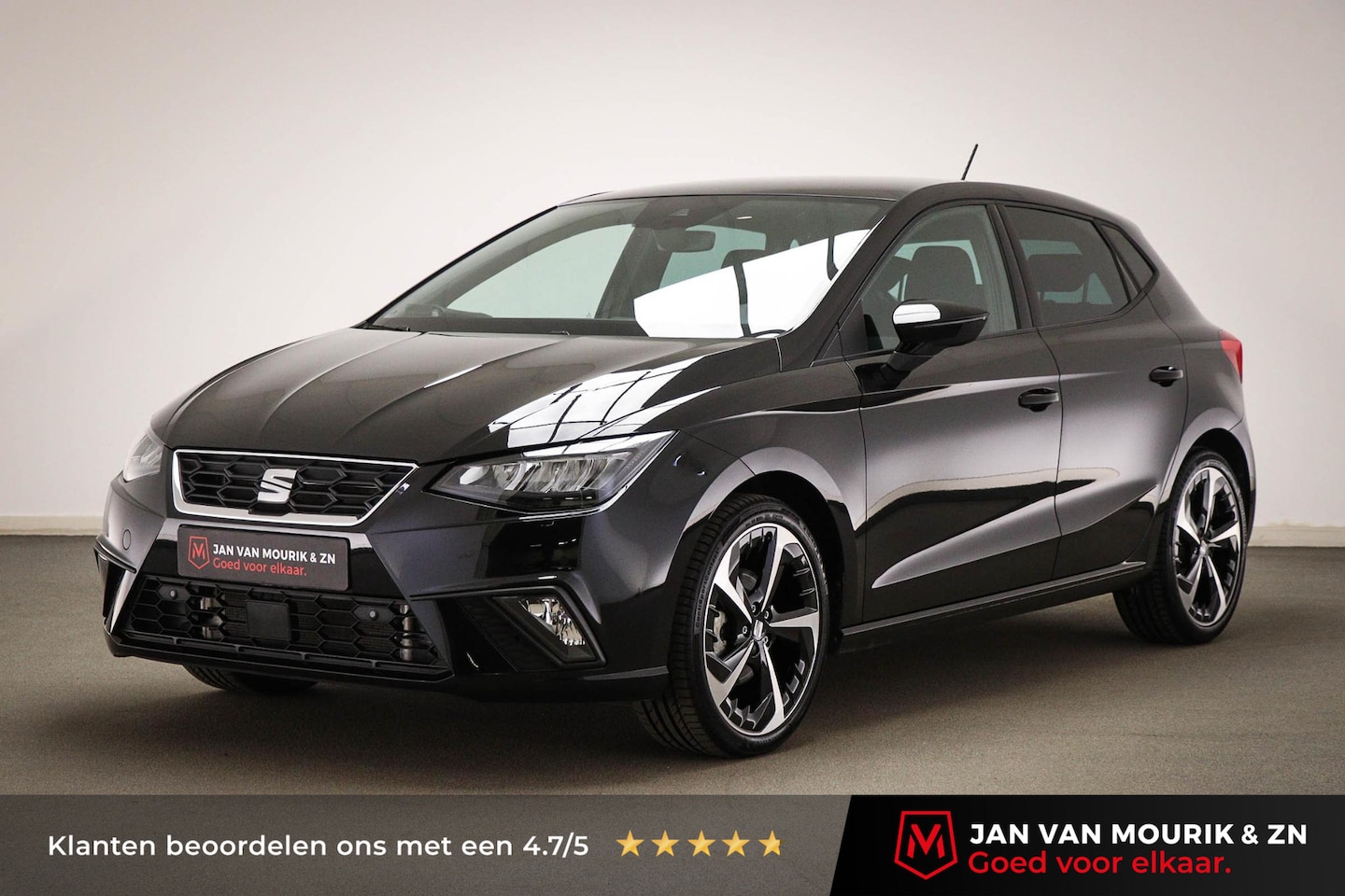 SEAT Ibiza - 1.0 EcoTSI FR Business Connect | NAVIGATIE- PACK | DAB | FULL LINK | CAMERA | 18" - AutoWereld.nl