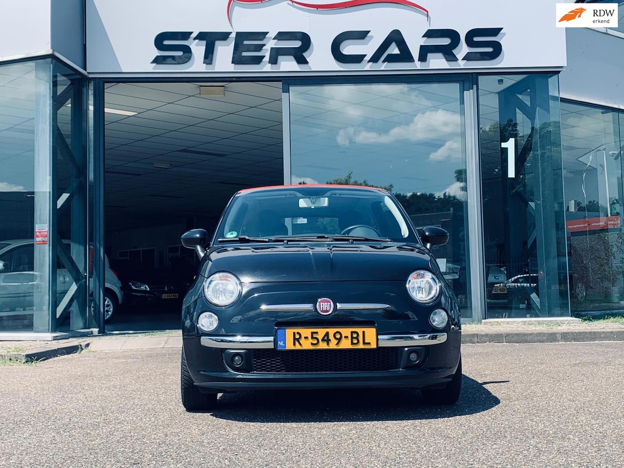 Fiat 500 C - 1.2 Lounge 1.2 Lounge, Cabrio, Airco, Nieuw APK, Onderhoud - AutoWereld.nl