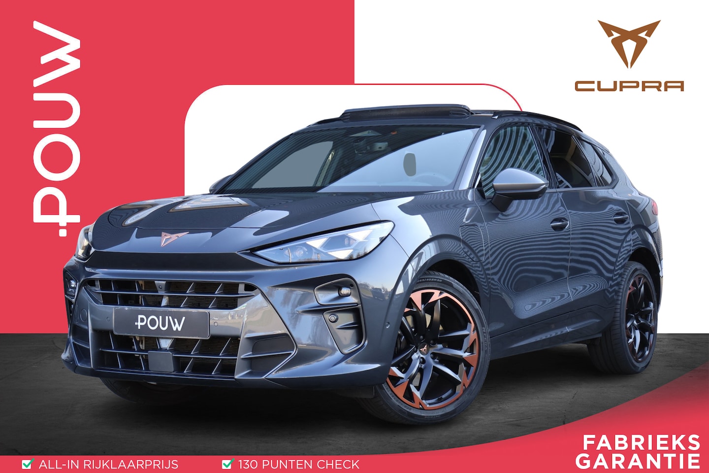 CUPRA Terramar - 1.5 TSI e-Hybrid 272pk VZ Performance | Panorama dak | Elektrische voorstoelen | Trekhaak - AutoWereld.nl