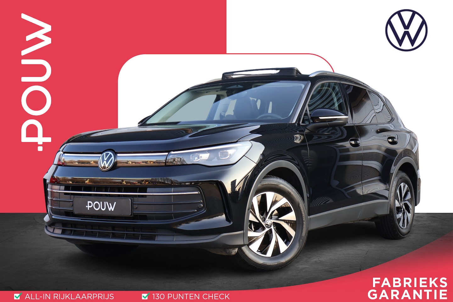 Volkswagen Tiguan - 1.5 eTSI 150pk Life Edition | Panoramadak | Stoel/stuur verwarming | Klep elektrisch | - AutoWereld.nl