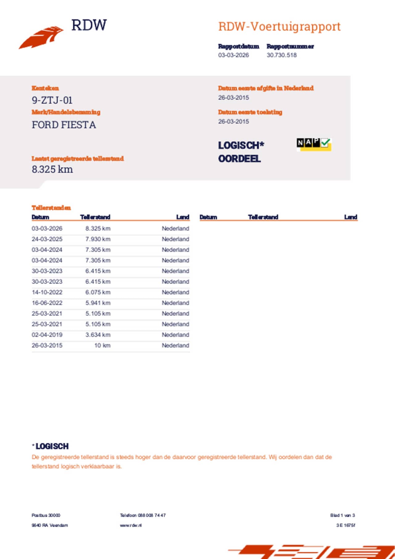 Ford Fiesta - 1.0 EcoBoost Titanium 1.0 EcoBoost Titanium, Parkeercamera, Trekhaak, 1e eigenaar, Extreem lage kmstand, NAP, Ai