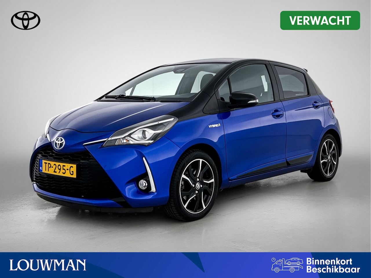 Toyota Yaris - 1.5 Hybrid Bi-Tone | Trekhaak tbv Fietsendrager | Dealer Onderhouden | LED | Cruise Contro - AutoWereld.nl
