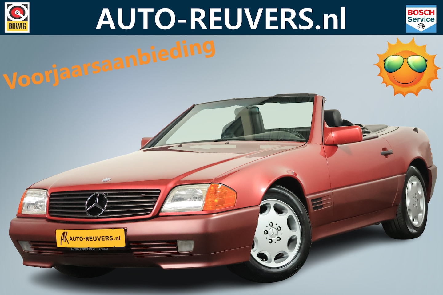 Mercedes-Benz SL-klasse Cabrio - 280 / Leder / Hardtop / Clima - AutoWereld.nl