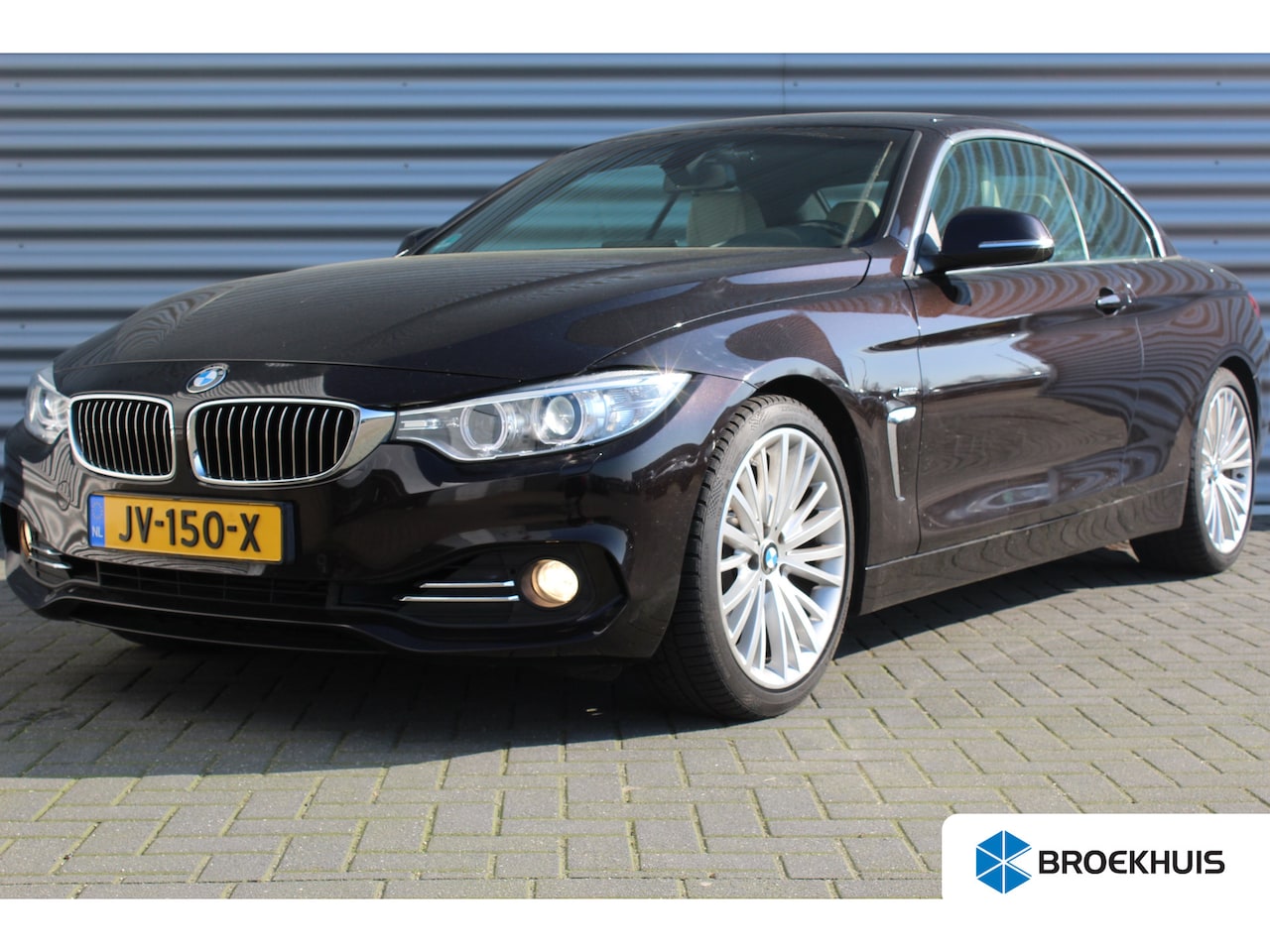 BMW 4-serie Cabrio - 420i 183PK LUXURY LINE AUTOMAAT / NAVI / LEDER / FULL-LED / CLIMA / 19" LMV / KEYLESS / OR - AutoWereld.nl
