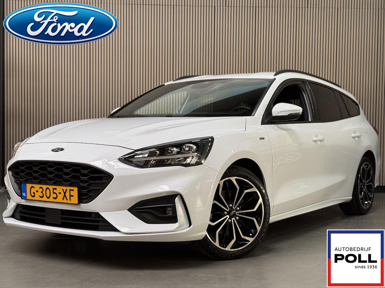 Ford Focus Wagon - 125pk ST Line B&O Navi Winter pack Climat AGR Stoelen Full LED Wagon Dealeronderhouden - AutoWereld.nl
