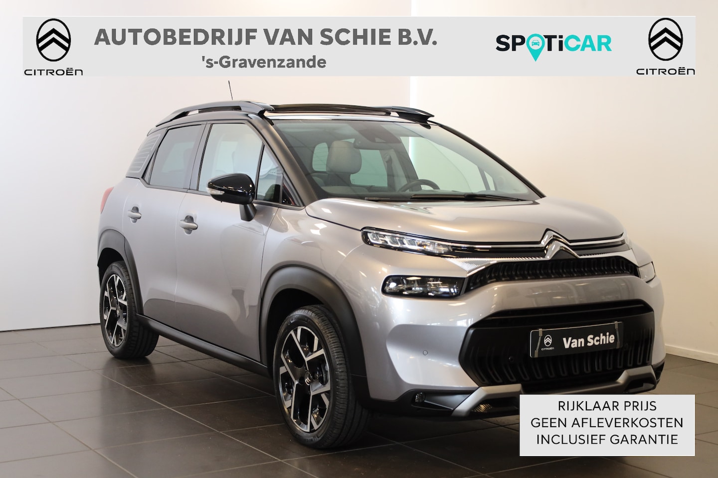 Citroën C3 Aircross - PT 130 Shine Automaat Camera | Sensoren | Elektrisch Schuif/kanteldak | Leer - AutoWereld.nl