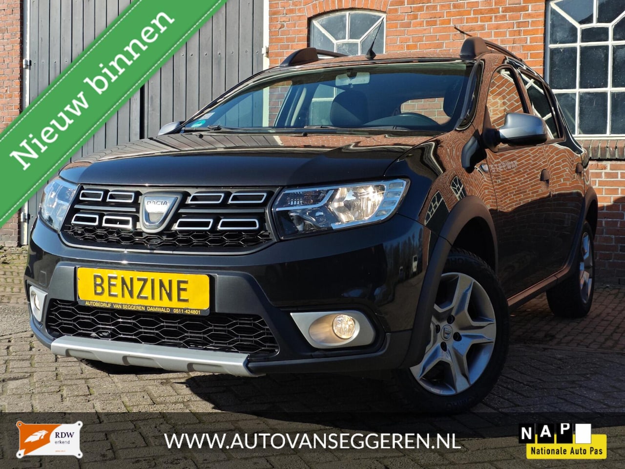 Dacia Sandero Stepway - 0.9 TCe - Garantie/Navi/Cruise/Clima - AutoWereld.nl