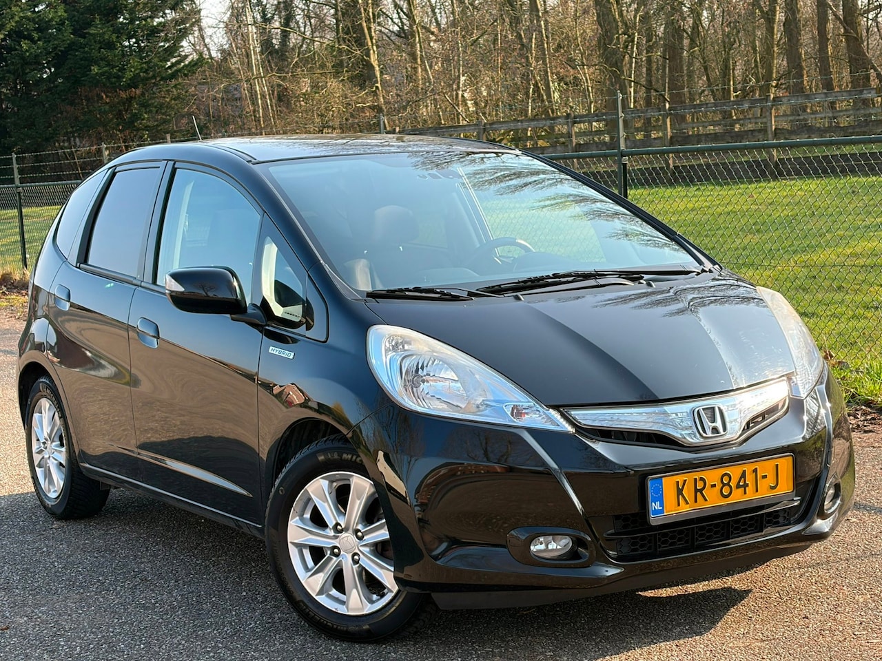 Honda Jazz - 1.4 Hybrid Elegance /Automaat/Pano/Airco/ - AutoWereld.nl