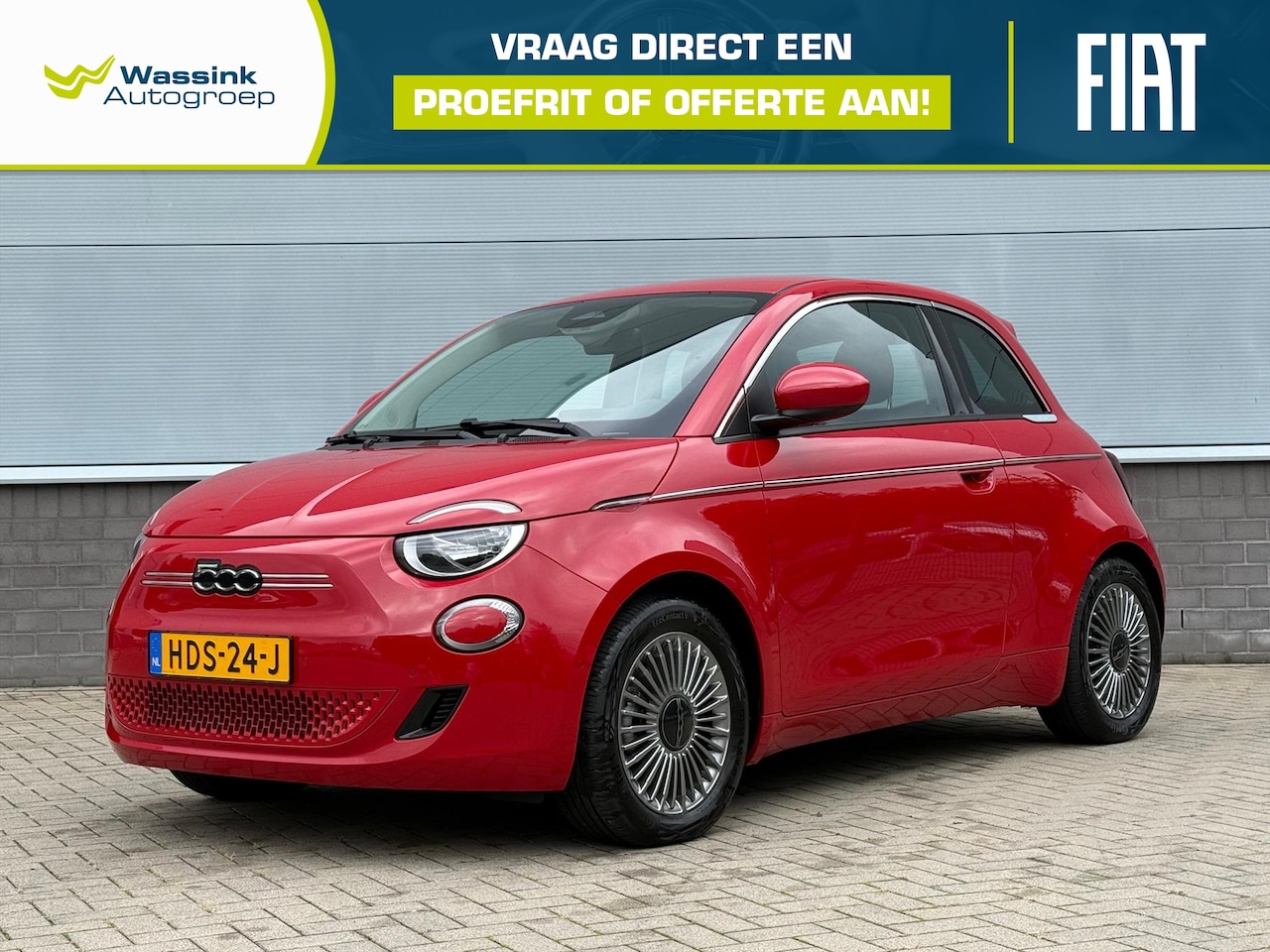 Fiat 500 - 42kWh 118pk Aut Urban I Pack Comfort I private lease 414! - AutoWereld.nl