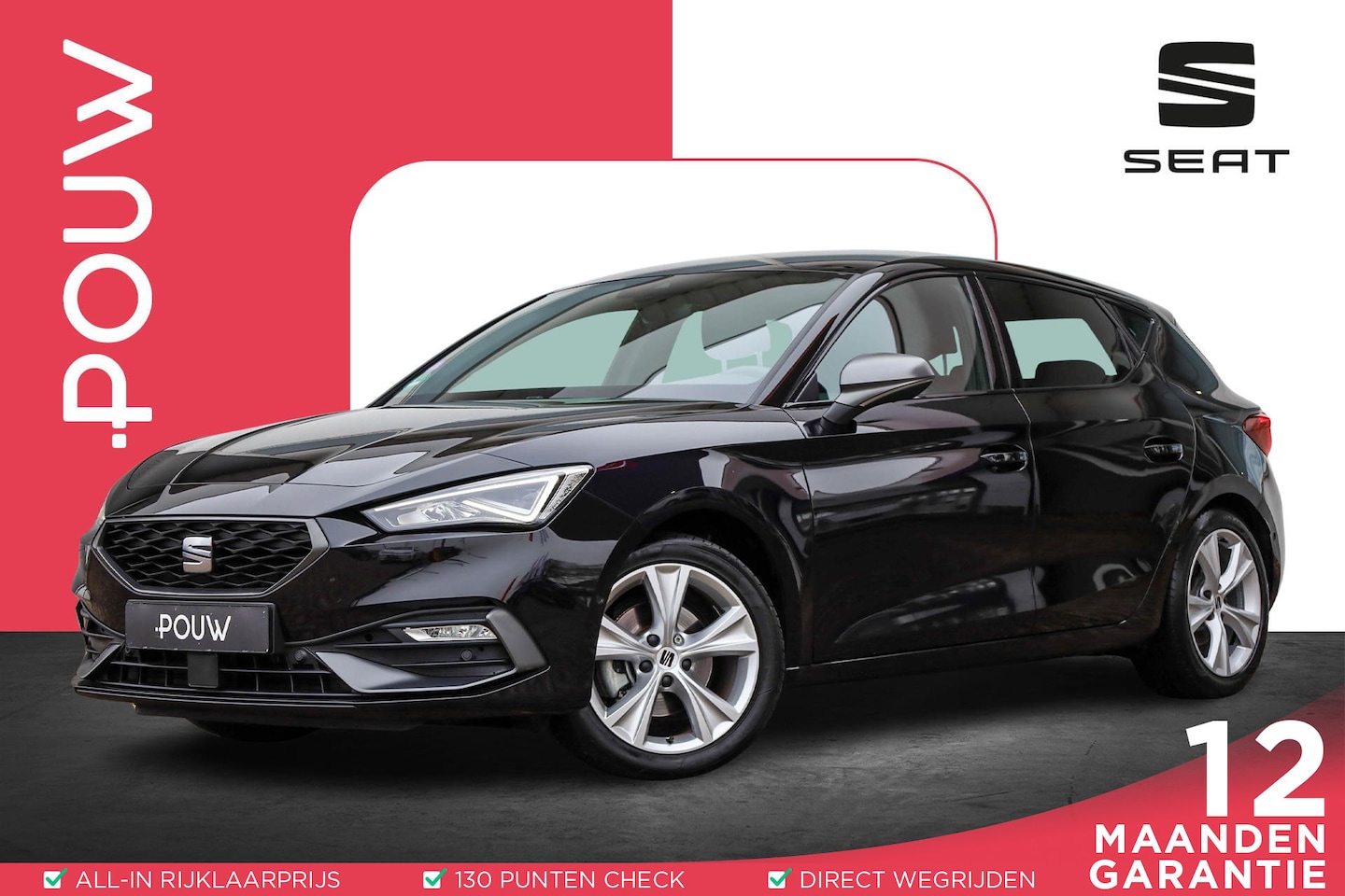 SEAT Leon - 1.5 eTSI 150pk DSG FR Launch Edition | Trekhaak Wegklapbaar | Adaptive Cruise - AutoWereld.nl