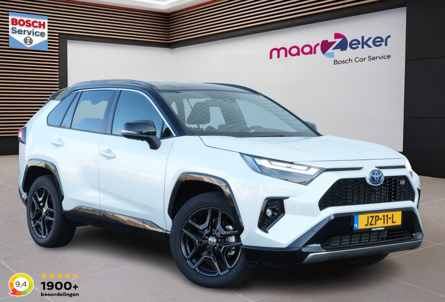 Toyota RAV4 - TOYOTA 2.5 GR SPORT HEV AWD ✅Stoel&Stuurverw.✅Camera✅Navi✅Bose✅Leer/Alcantara✅Memory Seat✅ - AutoWereld.nl