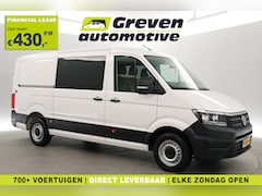 Volkswagen Crafter - 2.0 TDI 177PK L3H2 | DC | 6-Zits | 3000kg Trekgew. | Trekhaak | Airco | Cruise | Carplay |