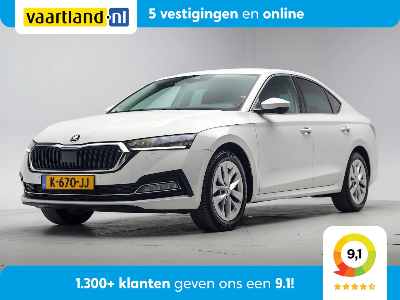 Skoda Octavia - 1.0 TSI Style [ Navi Virtual Stoelverwarming ] - AutoWereld.nl