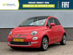 Fiat 500 - 1.2 69 pk Lounge | Schuif kanteldak | Navigatie | Bluetooth | Parkeersensoren
