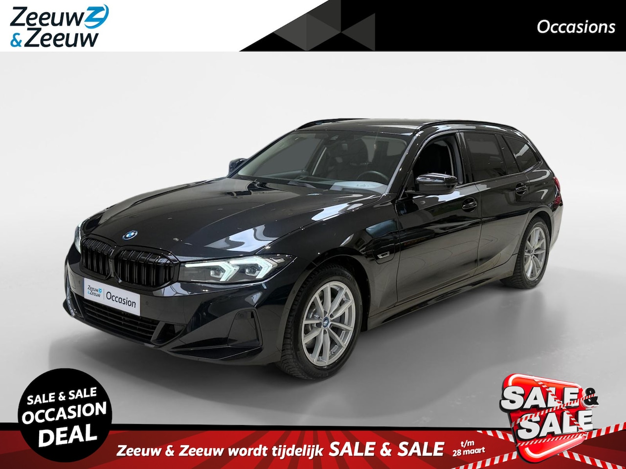 BMW 3-serie Touring - 320e Facelift |  Dealer onderhouden | Blackpack | Virtual cockpit | Camera | ECC | Rest fa - AutoWereld.nl