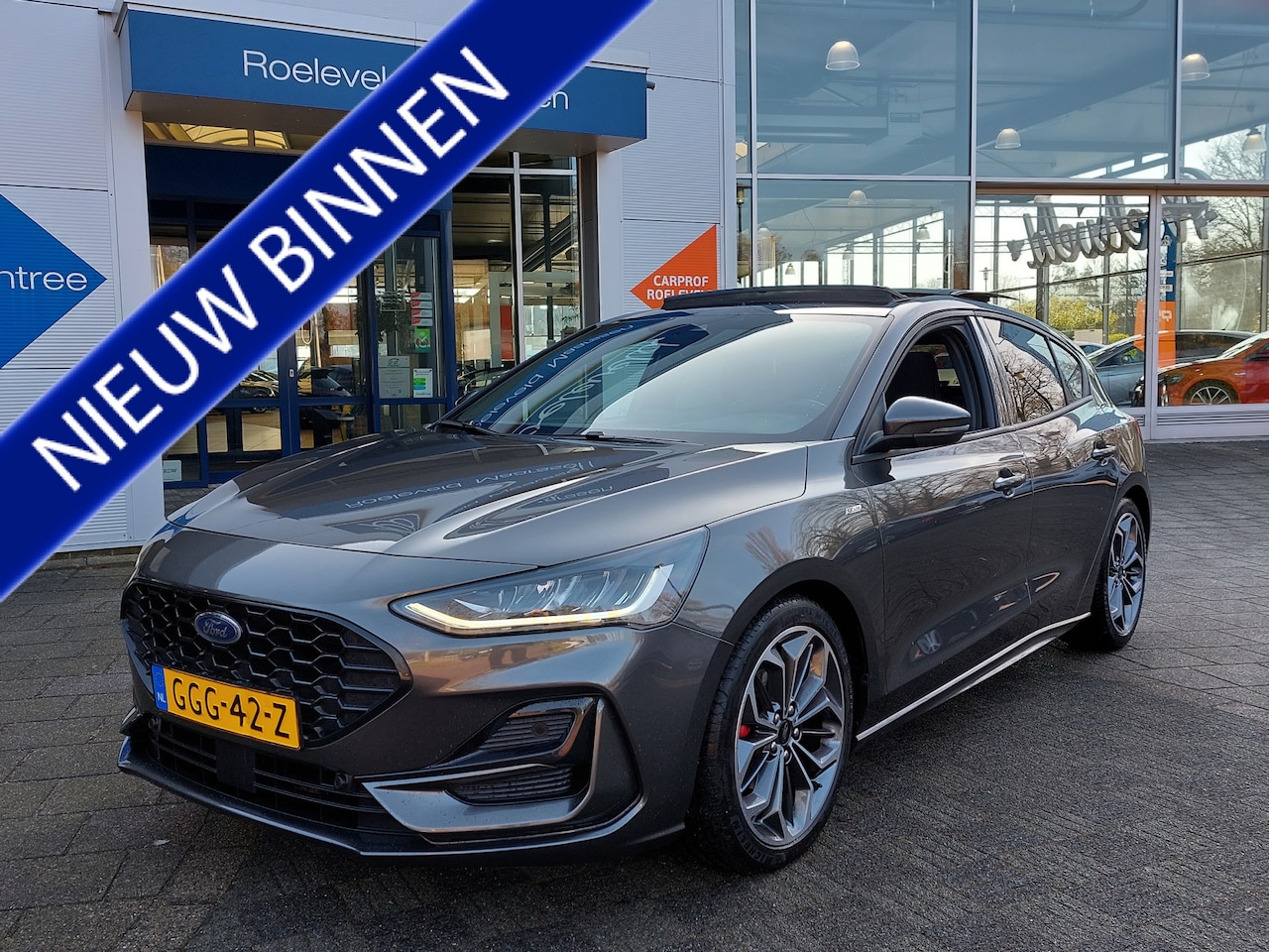 Ford Focus - 1.0 EcoBoost Hybrid 155pk Automaat ST Line X | Navi | Apple Carplay | B&O Sound | Led Kopl - AutoWereld.nl