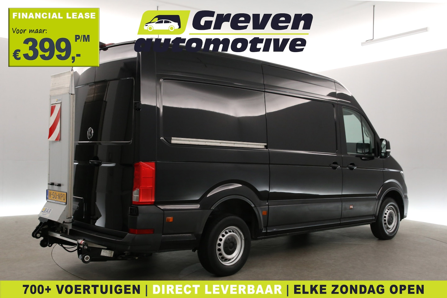 Volkswagen Crafter - 35 2.0 TDI L3H3 | Laadklep | Airco | Camera | 3 Zits | Elektrpakket | Schuifdeur - AutoWereld.nl