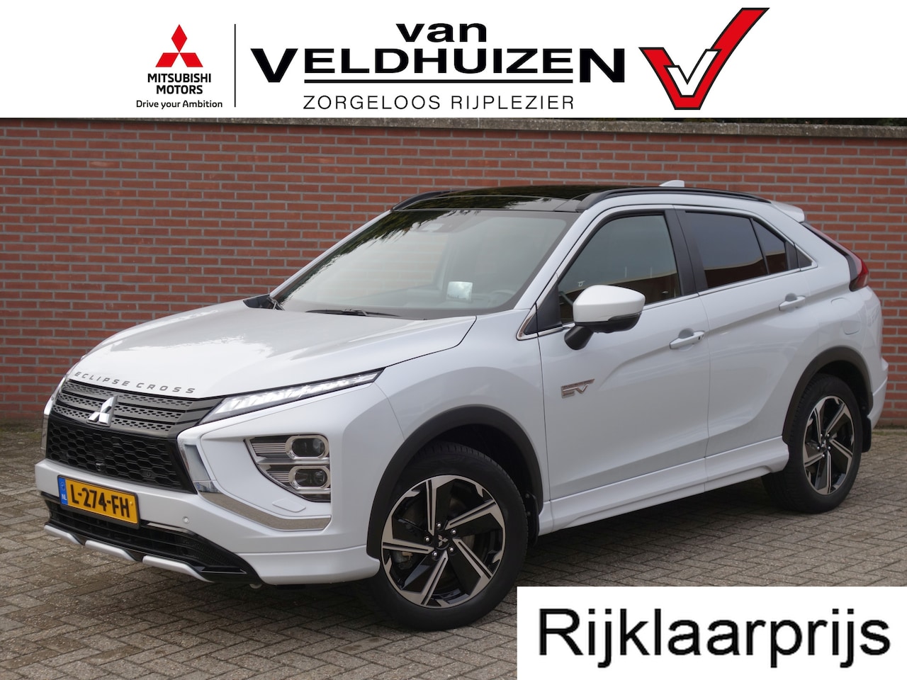 Mitsubishi Eclipse Cross - 2.4 PHEV Instyle | trekhaak - AutoWereld.nl