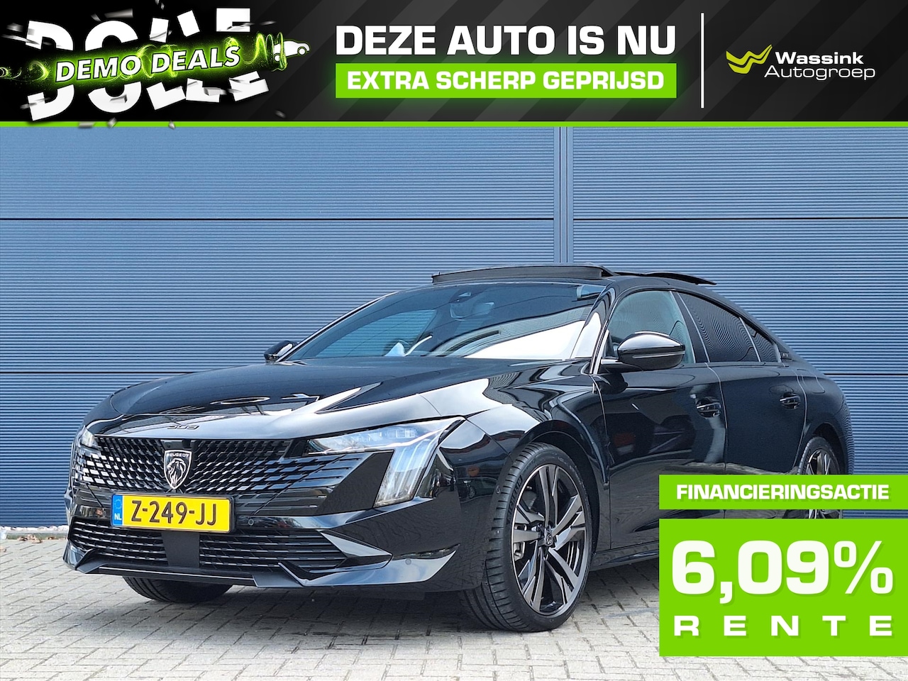 Peugeot 508 - 1.6 HYbrid 180pk e-EAT8 GT | DEMO DEAL I Schuifdak | Focal audio | 19 inch velgen | Active - AutoWereld.nl