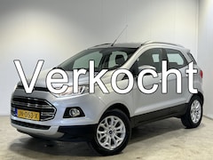 Ford EcoSport - 1.0 EcoBoost Titanium | Lichtmetalen Velgen 16" | Lederen/Stoffen Bekleding | Airco | Radi