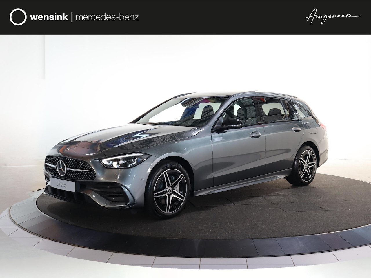 Mercedes-Benz C-klasse Estate - 300e Business Solution AMG | Panoramaschuifdak | Nightpakket | Burmester | Head-Up | - AutoWereld.nl