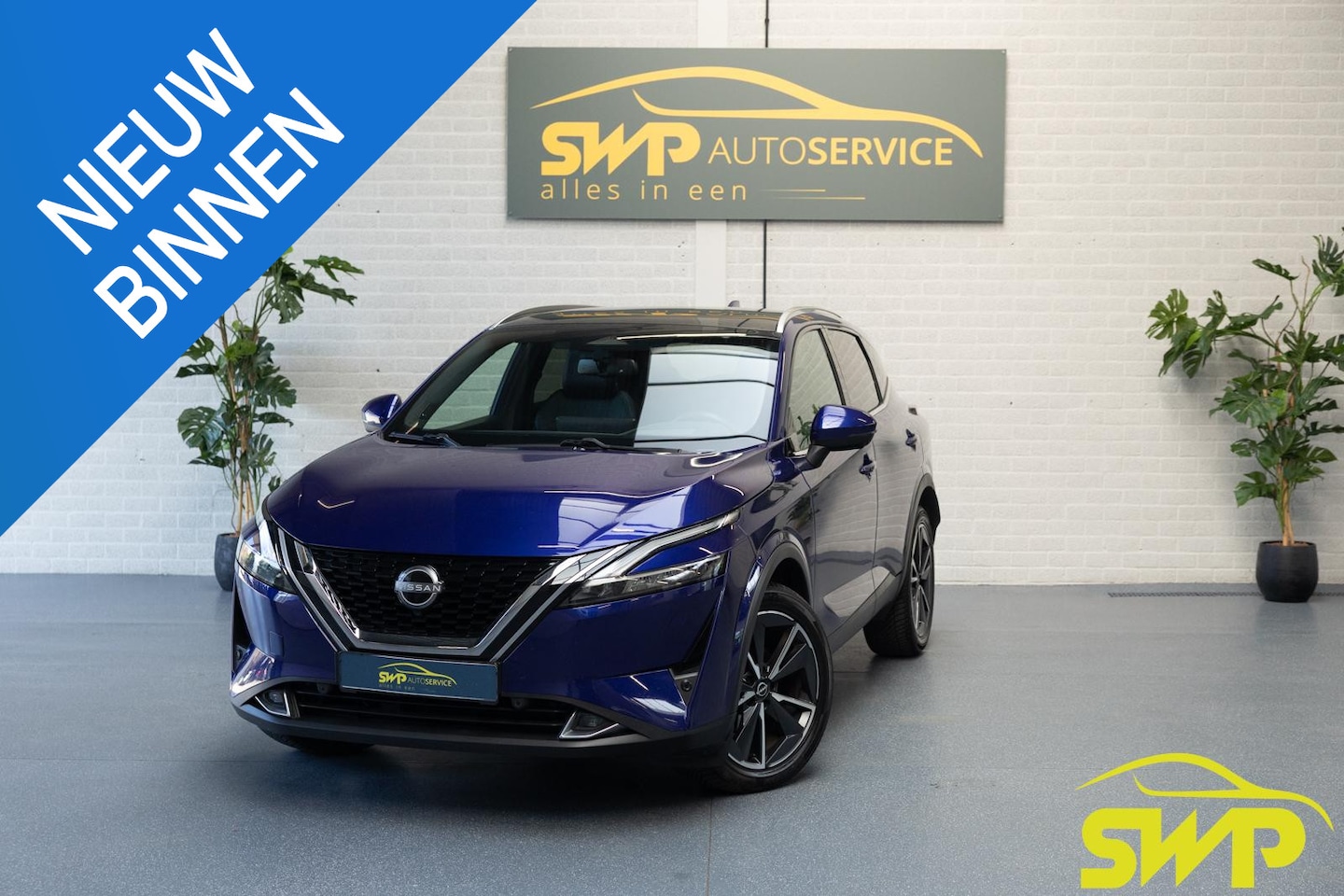 Nissan Qashqai - 1.3 MHEV Xtronic Tekna Plus | Luxe lederen bekleding | Pano | 360 cam | ACC | 19 inch wiel - AutoWereld.nl