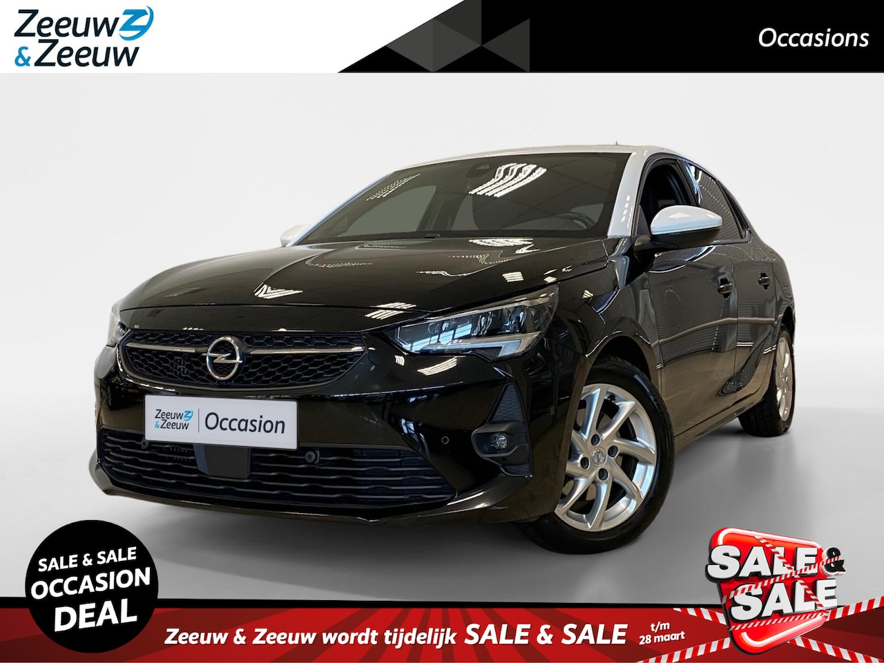 Opel Corsa - 1.2 AUTOMAAT | GS-LINE | NAVI | CAMERA | STOELVERW. | - AutoWereld.nl