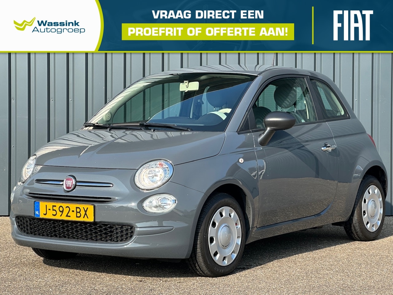 Fiat 500 - 1.0 70pk Hybrid I Bluetooth I Airco I NL Auto - AutoWereld.nl