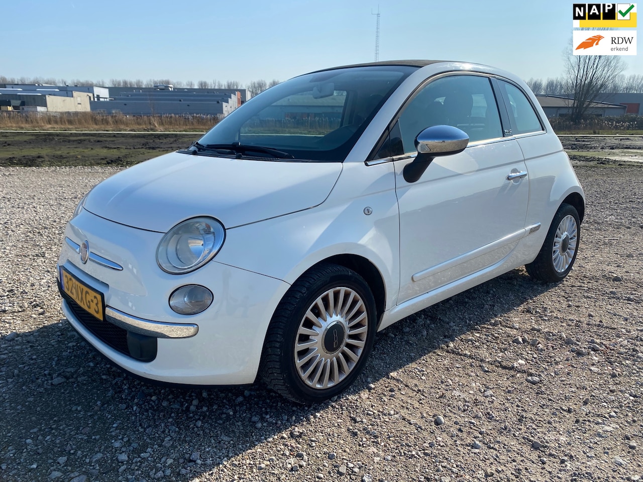 Fiat 500 C - | 2010 | 0.9 TwinAir Lounge | CABRIO SOFTTOP - AutoWereld.nl