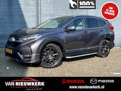 Honda CR-V - 2.0 HYBRID 184pk 4WD Automaat Lifestyle Aero Pack | Beige Leer | Sidebars | Navi & Carplay