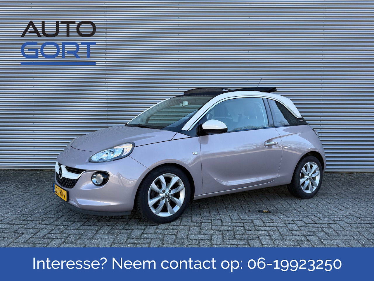 Opel ADAM - 1.2 Jam Open Air | Airco | Cruise | Bluetooth | Schuifdak | Alu velgen - AutoWereld.nl