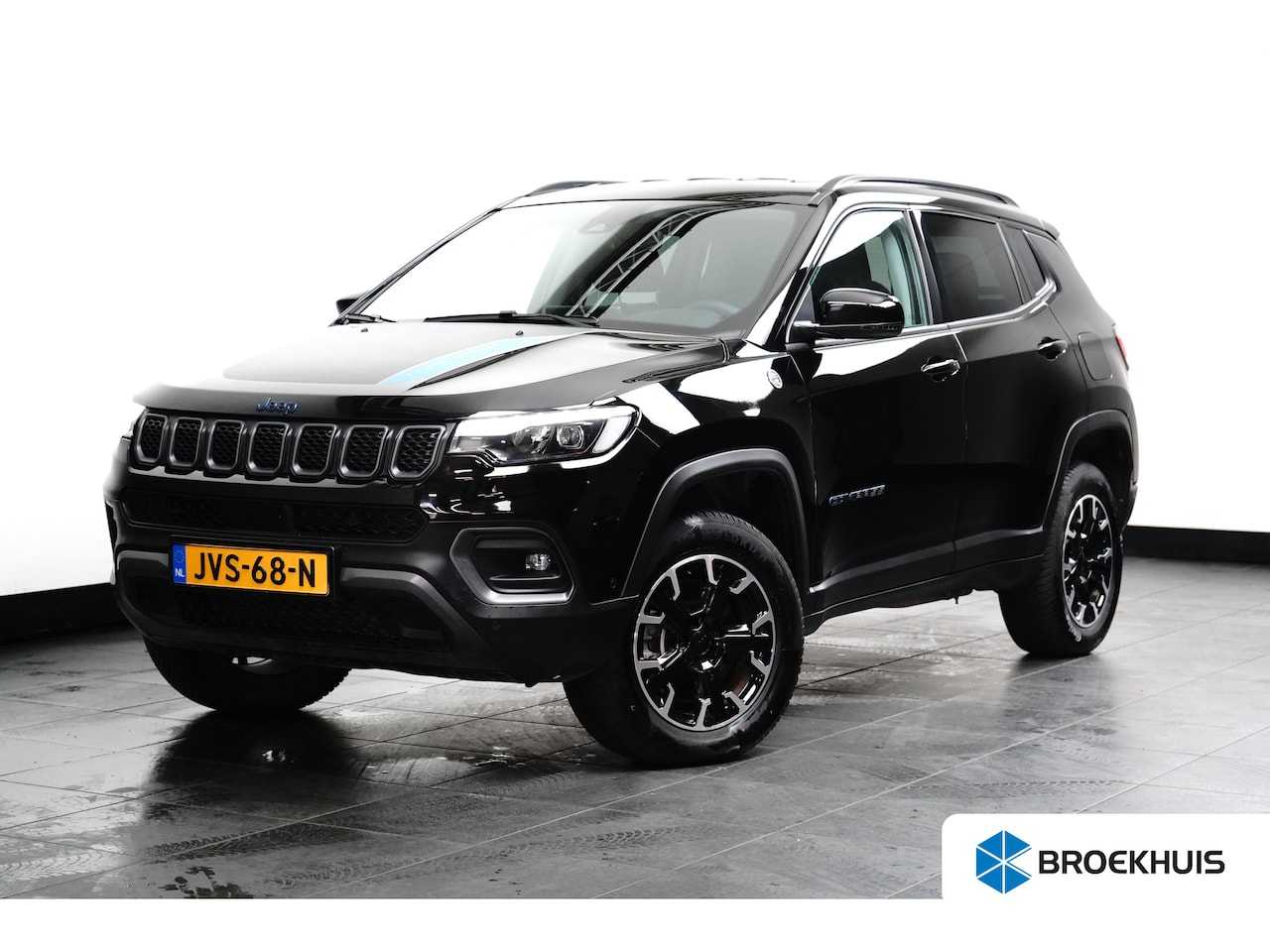 Jeep Compass - 4xe 240PK Plug-in Hybrid Electric Trailhawk Stoelventilatie | Elek. Stoelen met Geheugen | - AutoWereld.nl