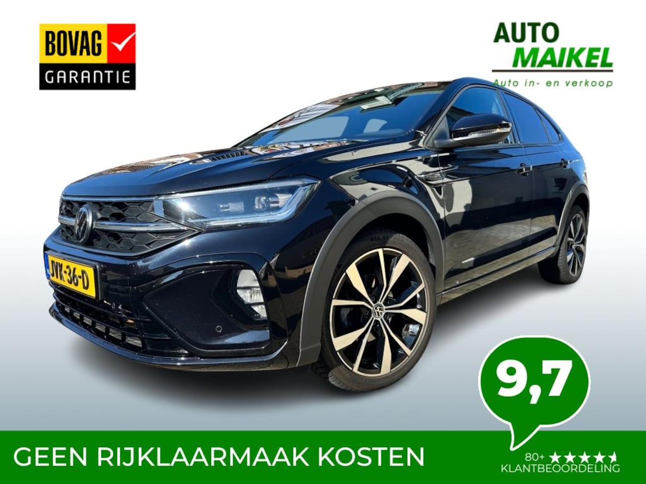 Volkswagen Taigo - 1.5 TSI R-LINE BNS AUTOMAAT - AutoWereld.nl