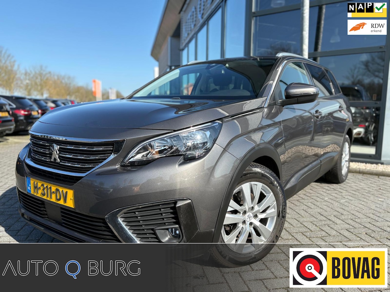 Peugeot 5008 - 1.2 PureTech Blue Lease Executive Avantage | Automaat | 7 Persoons | Virtual | Trekhaak | - AutoWereld.nl