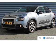 Citroën C3 - 1.2 PURETECH 110PK SHINE AUTOMAAT / NAVI / CLIMA / LED / PDC / CAMERA / 17" LMV / TREKHAAK