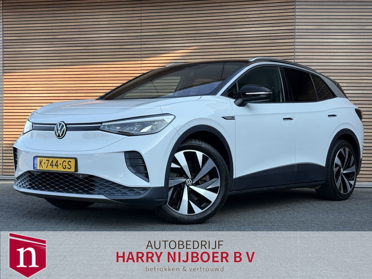 Volkswagen ID.4 - First 77 kWh Trekhaak / SOH 92% /  Camera / Adpt Cruise / Winterpack enz - AutoWereld.nl