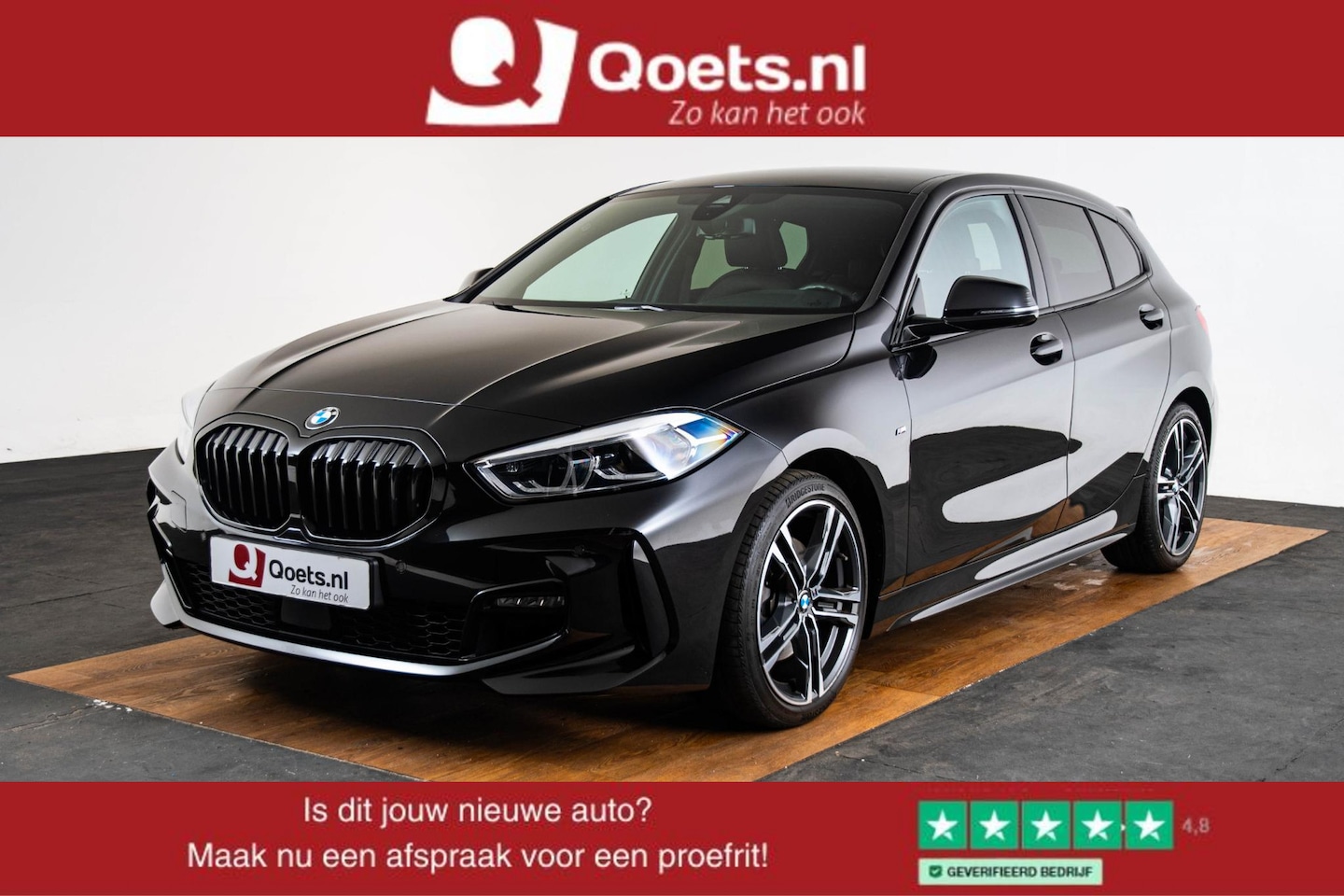BMW 1-serie - 118i High Executive M Sport - Sportstoelen - Stoelverwarming - PDC Voor/Achter - Cruise co - AutoWereld.nl
