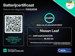 Nissan LEAF - E+ N-Connecta 62 kWh 92% SOH 1e EIG NL-Auto BTW Auto Rijklaarprijs
