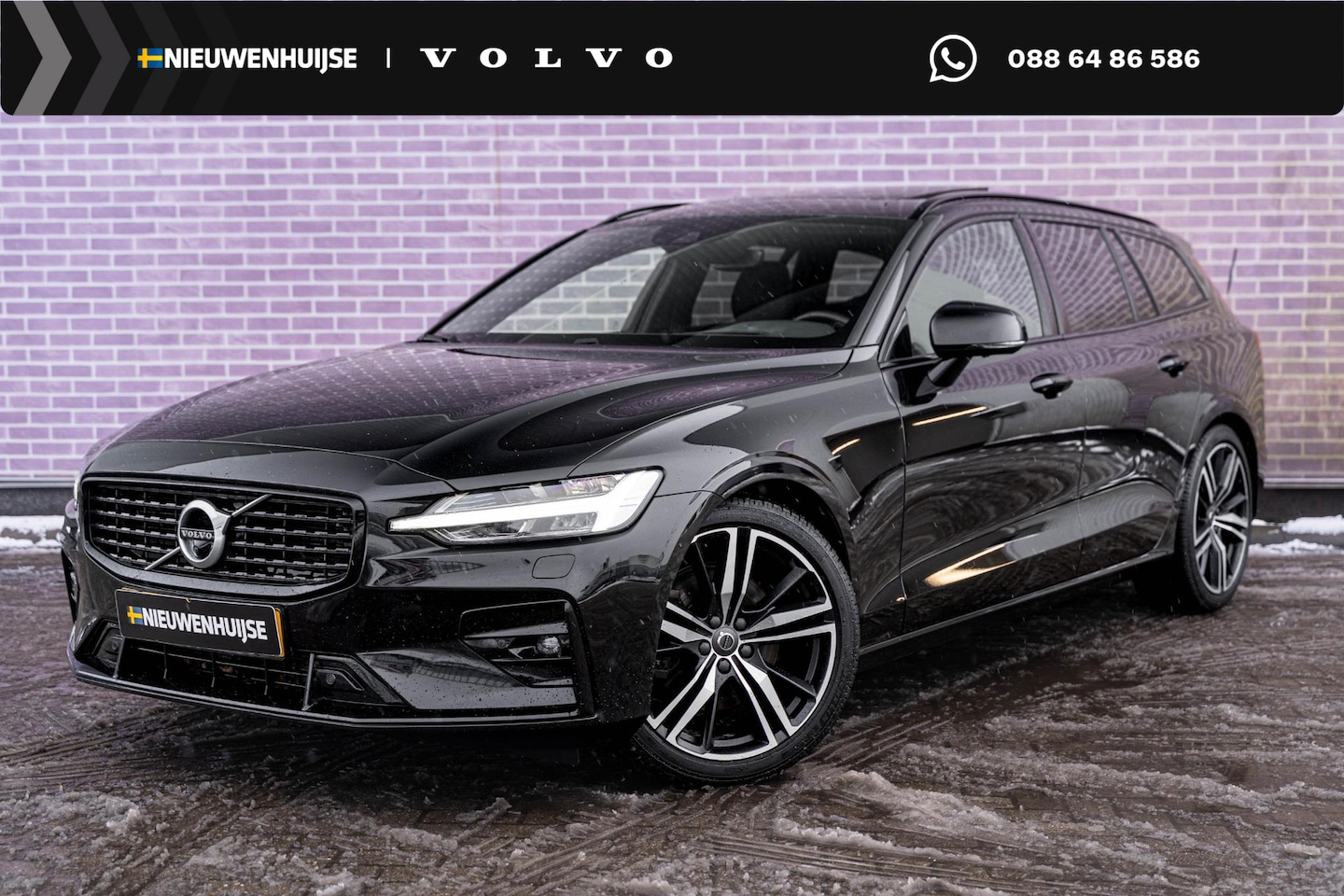 Volvo V60 - B4 Geartronic R-Design | Navigatie | Schuif-/Kanteldak | Getint Glas | Head-Up Display | 3 - AutoWereld.nl