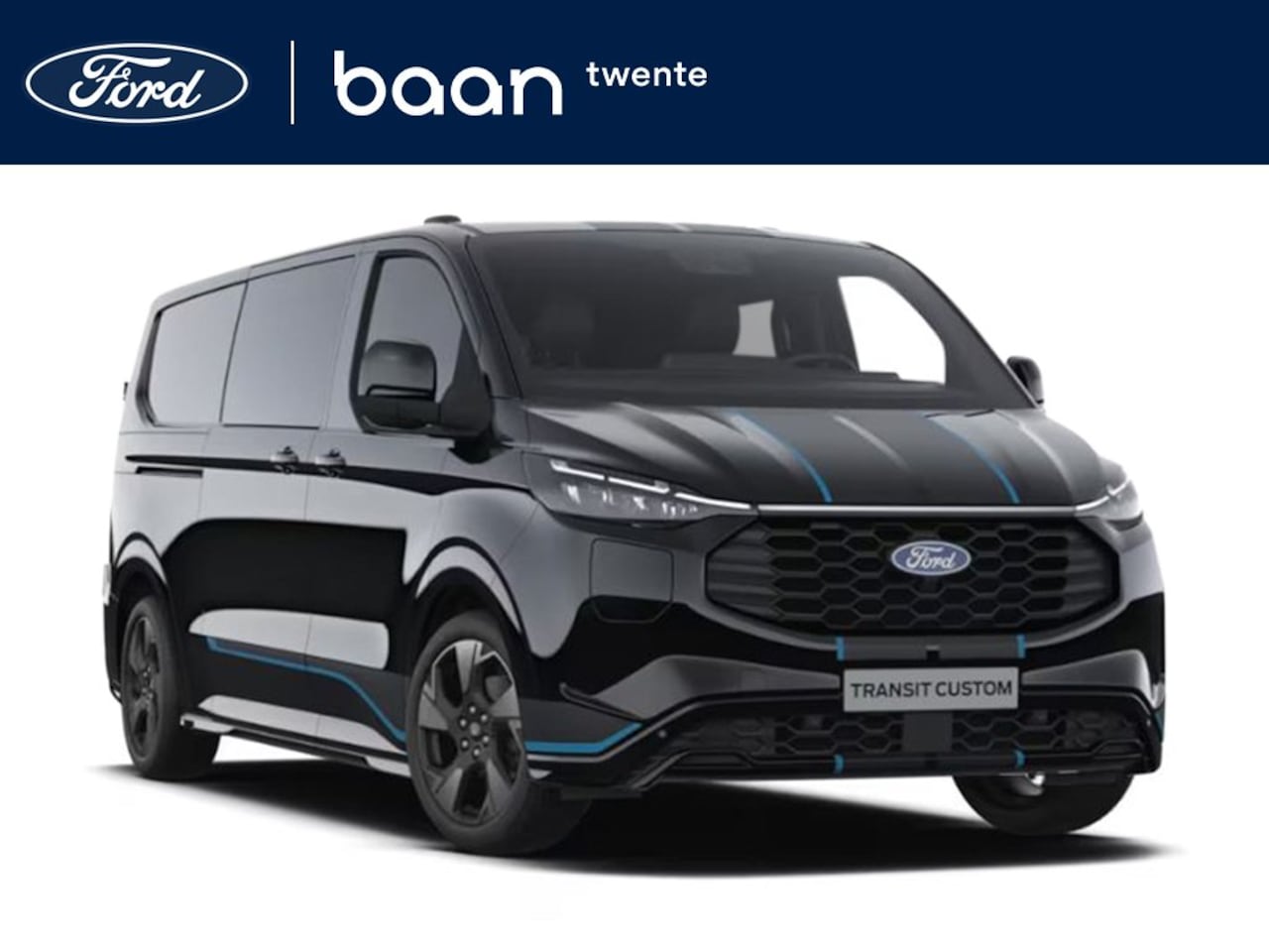 Ford Transit Custom - 320 2.5 PHEV L2H1 Sport Dubbel Cabine | FULL OPTION | - AutoWereld.nl