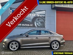 Audi A3 Limousine - 1.4 TFSI 3x S-Line. 18inch, ECC, Cruise