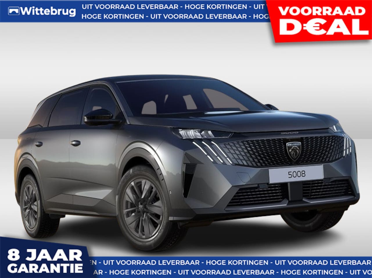 Peugeot 5008 - 1.2 Hybrid 145 Allure DIRECT RIJDEN - SEAT PACK - 8 JAAR GARANTIE - AutoWereld.nl