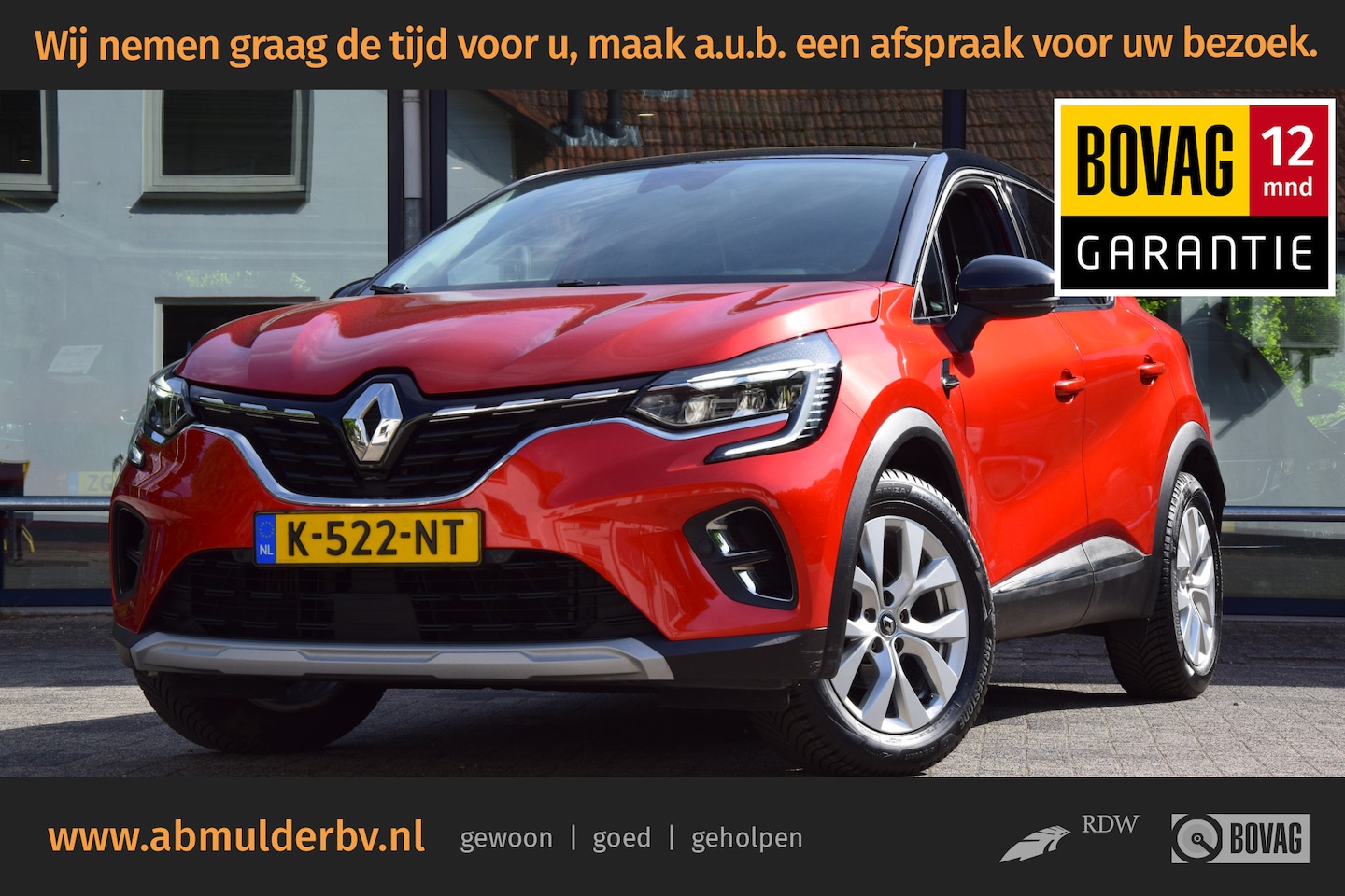 Renault Captur - 1.0 TCe 101PK Intens | Trekhaak | BOVAG Garantie | All Season Banden | Navigatie | Achteru - AutoWereld.nl