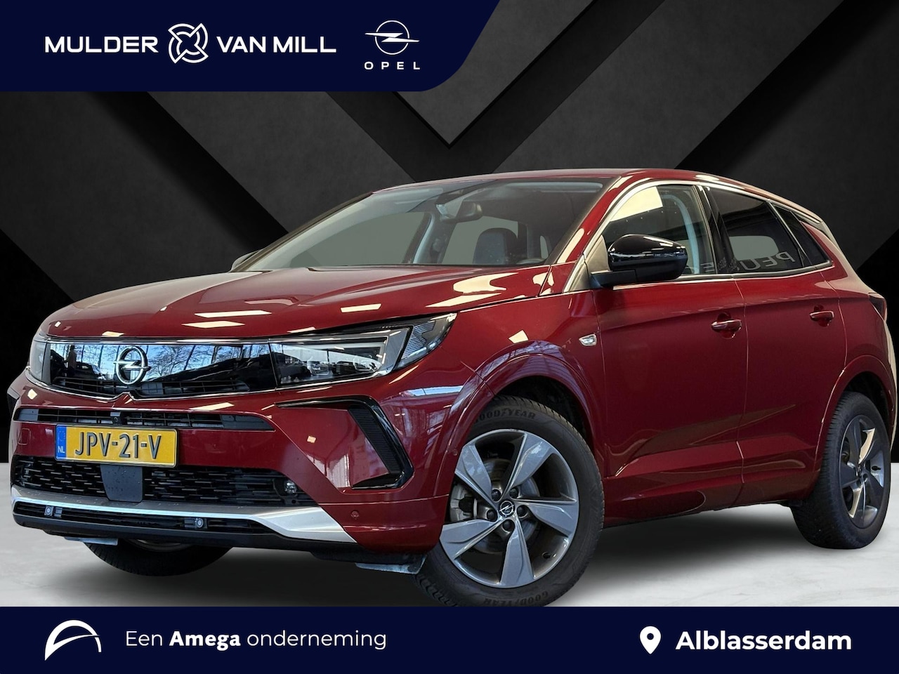 Opel Grandland - Elegance 1.2 Turbo 130pk | ALL SEASON BANDEN | AGR-STOEL | LED PIXEL VERLICHTING | 360° CA - AutoWereld.nl