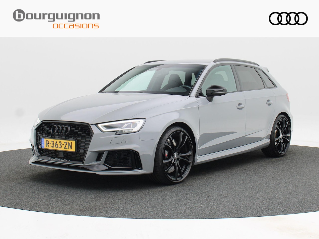 Audi RS3 - Sportback 2.5 TFSi 400 Pk quattro | Matrix LED | Nappa Leder | Digitale Cockpit | Abt 19 i - AutoWereld.nl