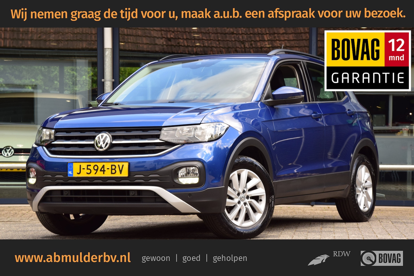 Volkswagen T-Cross - 1.0 TSI 96PK Life Business | BOVAG Garantie | Geen import | Automatische Airco | Adaptive - AutoWereld.nl