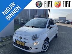 Fiat 500 C - 1.2 Lounge | Automaat | Carplay | Parkeersensoren | Digitaal dashboard | Parelmoer