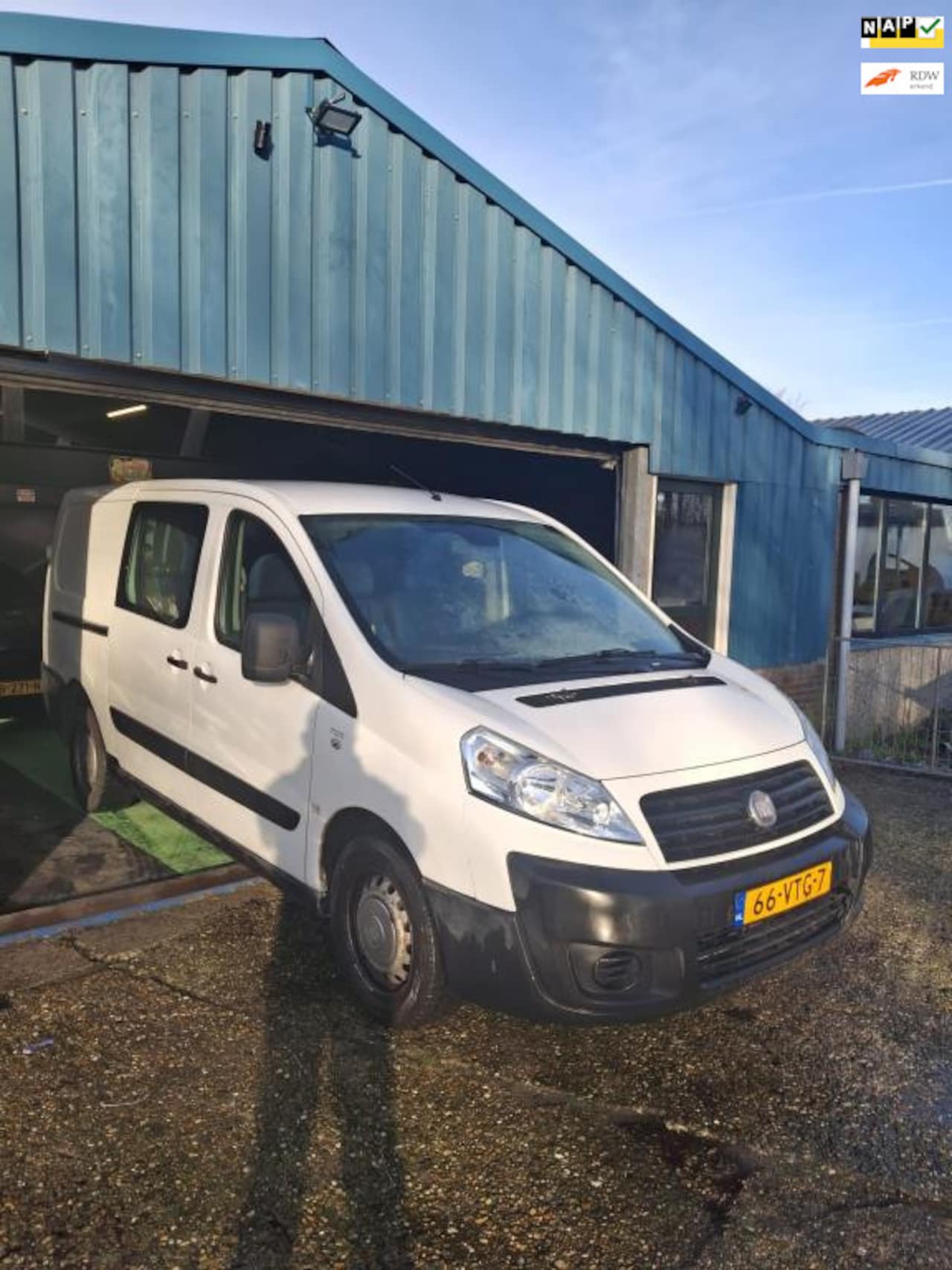 Fiat Scudo - 12 1.6 MultiJet LH1 DC - AutoWereld.nl